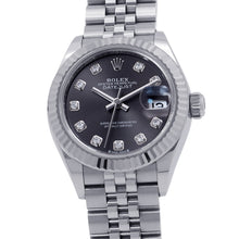 Load image into Gallery viewer, ROLEX Datejust W28mm Stainless Steel K18WG Dark Gray Dial279174G