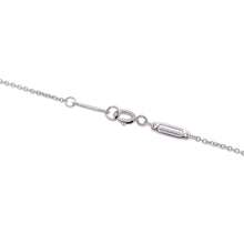 Load image into Gallery viewer, TIFFANY&Co. Solitaire Square Necklace Pt950