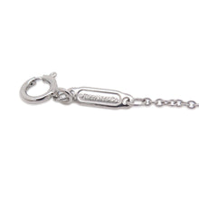 Load image into Gallery viewer, TIFFANY&Co. Solitaire Square Necklace Pt950