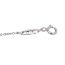 Load image into Gallery viewer, TIFFANY&Co. Solitaire Square Necklace Pt950