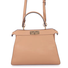 Load image into Gallery viewer, FENDI Peekaboo Icy You Beige8BN321 Leather Size Medium