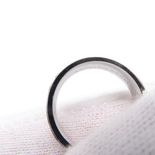 Load image into Gallery viewer, TIFFANY&Co. T-Wide Diamond Ring Size Approximately No. 9 18K White Gold