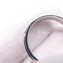 Load image into Gallery viewer, TIFFANY&Co. T-Wide Diamond Ring Size Approximately No. 19 18K White Gold