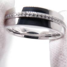 Load image into Gallery viewer, TIFFANY&Co. T-Wide Diamond Ring Size Approximately No. 19 18K White Gold
