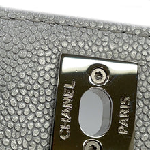 将图像加载到图库查看器中,CHANEL Coco Handle 2WAY Handbag SilverAS2215-B22136-U4807 Caviar Leather Size XXS