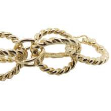 Load image into Gallery viewer, TIFFANY&Co. Jean Schlumberger Rope Bracelet 18K Yellow Gold