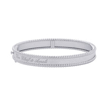 Load image into Gallery viewer, Van Cleef & Arpels Perlée Senior Tulle Bracelet Size SVCARP3K500 18K White Gold