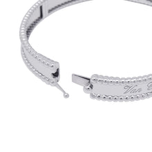 Load image into Gallery viewer, Van Cleef & Arpels Perlée Senior Tulle Bracelet Size SVCARP3K500 18K White Gold