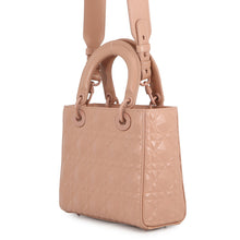 将图像加载到图库查看器中,Dior My ABC Dior Ultra Matte Lady Dior Matt pink Leather Size Small