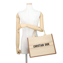 将图像加载到图库查看器中,Dior Book tote Beige/BrownM1324CZCC_M918 Canvas Leather Size Medium