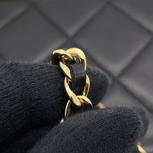将图像加载到图库查看器中,CHANEL Matelasse Coco Rock Chain Shoulder Black Lambskin