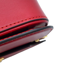 将图像加载到图库查看器中,LOUIS VUITTON Orsay RedM23645 Calf Leather Size MM