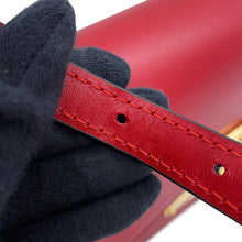 将图像加载到图库查看器中,LOUIS VUITTON Orsay RedM23645 Calf Leather Size MM