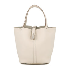 Load image into Gallery viewer, HERMES Picotin Lock Craie Taurillon Clemence Size MM
