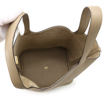 Load image into Gallery viewer, HERMES Picotin Lock Beige Marfa Taurillon Clemence Size MM
