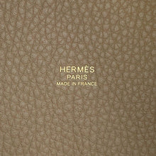 Load image into Gallery viewer, HERMES Picotin Lock Beige Marfa Taurillon Clemence Size MM