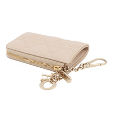 Load image into Gallery viewer, Dior Lady Dior Yuzu Key Case PowderBeigeS6043ONMJ_M51U Lambskin