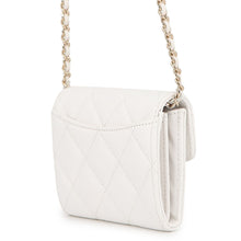 Load image into Gallery viewer, CHANEL Chain wallet WhiteAP0238 Caviar Leather