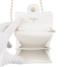Load image into Gallery viewer, CHANEL Chain wallet WhiteAP0238 Caviar Leather