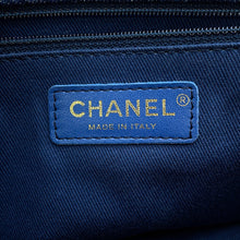 Load image into Gallery viewer, CHANEL Matelasse Single Flap ChainShoulder Bag BlueAS1328 Denim Size 25