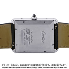 Load image into Gallery viewer, CARTIER Tank Must de Cartier Watch XL H41mmxW31mm Stainless Steel Leather Silver DialWSTA0040