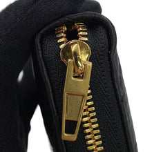 将图像加载到图库查看器中,BALENCIAGA Crash Continental Wallet Quilted Black766447210J11000 Crushed Calf Leather