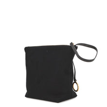 Load image into Gallery viewer, SAINT LAURENT PARIS Rive Gauche EmbroideryPouch Black/Gold710435BWTPW1055 Wool Leather