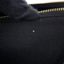 Load image into Gallery viewer, SAINT LAURENT PARIS Rive Gauche EmbroideryPouch Black/Gold710435BWTPW1055 Wool Leather