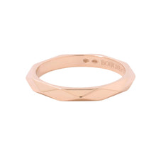 Load image into Gallery viewer, Boucheron Facet Ring Size Medium/58/#18JAL00259 18K Pink Gold