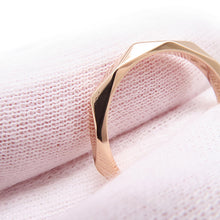 Load image into Gallery viewer, Boucheron Facet Ring Size Medium/58/#18JAL00259 18K Pink Gold