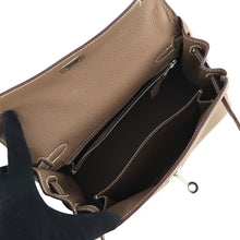 Load image into Gallery viewer, HERMES Kelly Retourne Etoupe Togo Leather Size 25