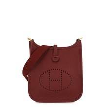 将图像加载到图库查看器中,HERMES Evelyne Amazon Long Rouge H Taurillon Clemence Size TPM