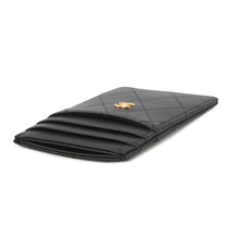 Load image into Gallery viewer, CHANEL Matelasse Vertical Card Case BlackAP4950-B220099-94305 Calf Leather