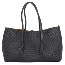 Load image into Gallery viewer, Bottega Veneta Pinacoteca Intrecciato Reversible Nocturnal/Mad817166V5AG14146 Calf Leather Size Large
