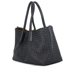 Load image into Gallery viewer, Bottega Veneta Pinacoteca Intrecciato Reversible Nocturnal/Mad817166V5AG14146 Calf Leather Size Large