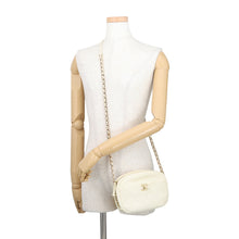 将图像加载到图库查看器中,CHANEL Chain camera bag IvoryAS0137 Leather
