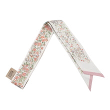 Load image into Gallery viewer, GUCCI Printed Silk Ribbon Scarf Aquamarine/Pink783189 3G001 3972 Silk100%