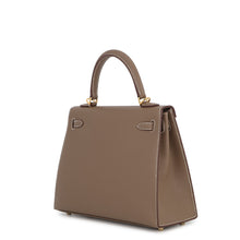 Load image into Gallery viewer, HERMES Kelly Sellier Etoupe Epsom Size 25