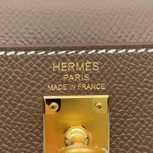 将图像加载到图库查看器中,HERMES Kelly Sellier Etoupe Epsom Size 25