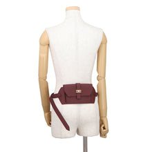 Load image into Gallery viewer, HERMES Belt Elan Pocket 24 Rouge H Swift Leather