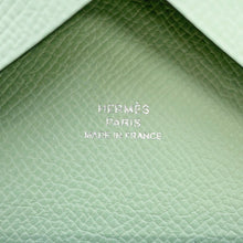 Load image into Gallery viewer, HERMES Calvi Duo Vert Daw Epsom