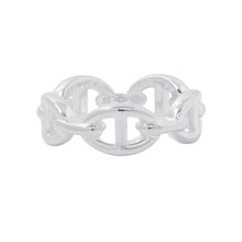 Load image into Gallery viewer, HERMES Chaine d'Ancre Anchene Ring Size PM/55/#15 SV925