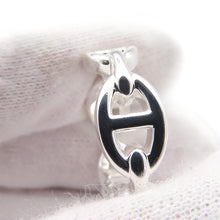 Load image into Gallery viewer, HERMES Chaine d'Ancre Anchene Ring Size PM/55/#15 SV925