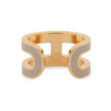 Load image into Gallery viewer, HERMES Pop Ash Ear Cuff Marong rasse Gold Plated Lacquer