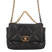 Load image into Gallery viewer, CHANEL CHANEL19 ChainShoulder BlackAS1160-B04852-94305 Shiny Lambskin Size 25