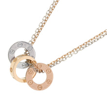 Load image into Gallery viewer, CARTIER Love Three Hoop Diamond NecklaceB7219700 K18YG K18PG K18WG