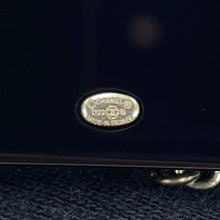 Load image into Gallery viewer, CHANEL Street sign motif brooch BlackAB9372-B09081-NK211 Plastic Gold Plated Rhinestone Faux Pearl