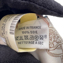 Load image into Gallery viewer, HERMES Twilly Bride de Gala en Fleur & Eyeliner Vert Almond/Pink/White Silk100%