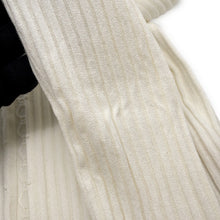 Load image into Gallery viewer, HERMES Frill neck knit Size 36 Ivory6E2683DI Silk50% Cotton38% Polyurethane3% Nylon9%