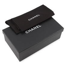 将图像加载到图库查看器中,CHANEL CC Logo espadrilles Black/SilverG29762 Patent Leather Raffia Size 37